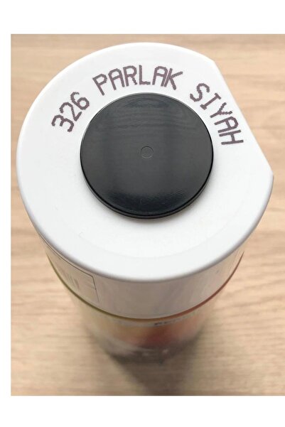 Genel Markalar 326 parlak siyah sprey boya 400 ml