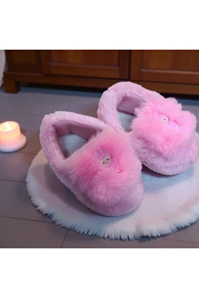 Huzurlu Adımlar Labubu Children's Panduf