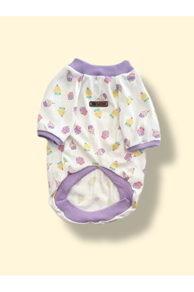 Luli Pet Cupcake Patterned Dog T-Shirt