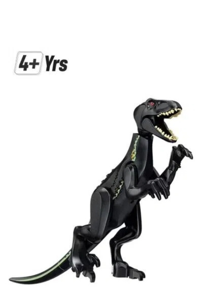 NIBEMINENT لعبة بناء رابتور الوحشي من جوراسيك وورلد للأطفال من عمر 4 سنوات فم...