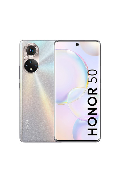 HONOR 50 5G – Dual SIM – 8GB RAM, 256GB ROM – Silver