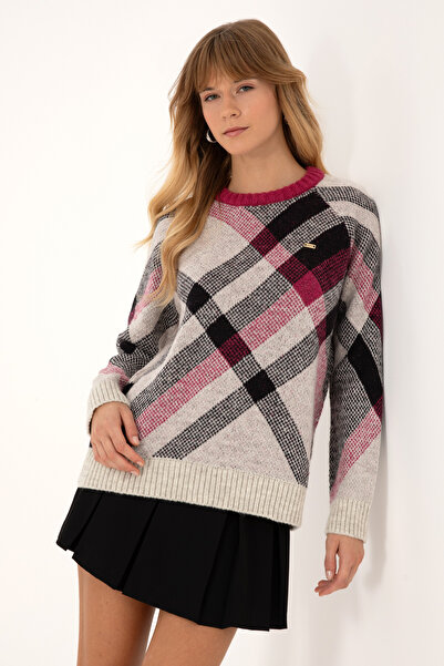 U.S. Polo Assn. Women's Stone Sweater 50308923-Vr049