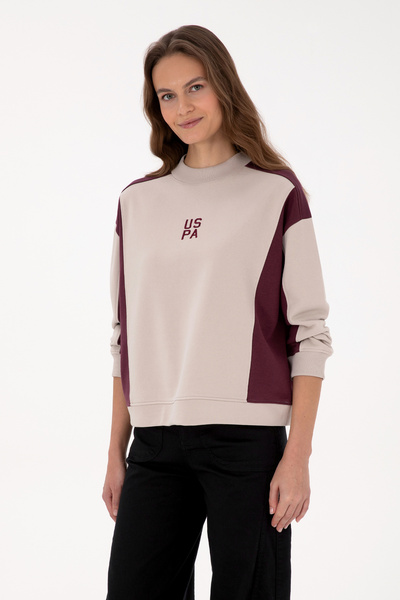 U.S. Polo Assn. Women's Burgundy Sweatshirt 50314951-Vr177