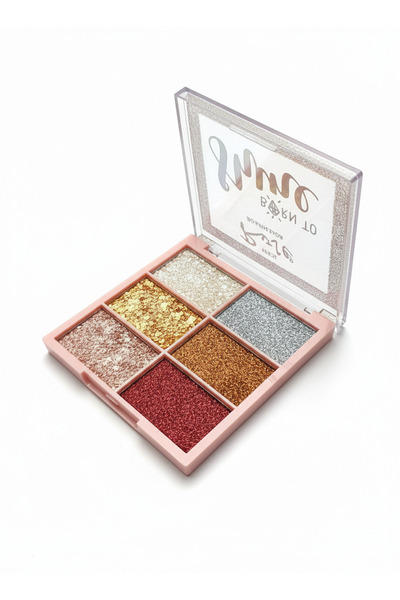 Rose Glitter Eyeshadow Paleti