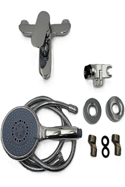 Generic Luxury Chrome Wall Shower Set D-N1 with Multi-Function Shower Head