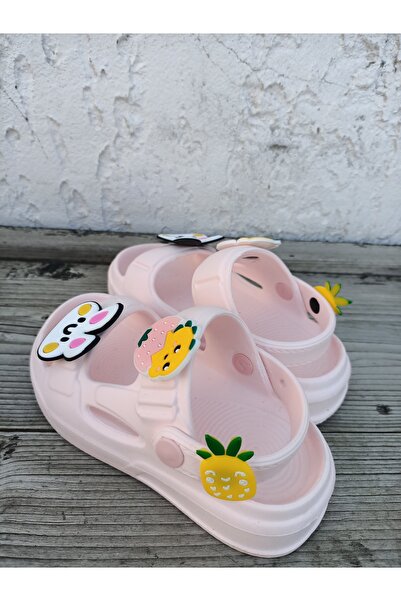 Huzurlu Adımlar Pink Rabbit Sandals Slippers