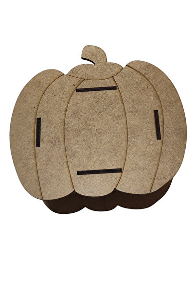 toptanetkinlikboyama Pumpkin Piggy Bank – Wooden Painting Activity Product Activity Set