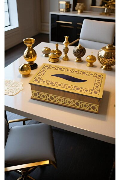 LAZORİAE Ahşap & Pleksi Peçete Kutusu – Şık ve Dayanıklı Tasarım 6*23*13