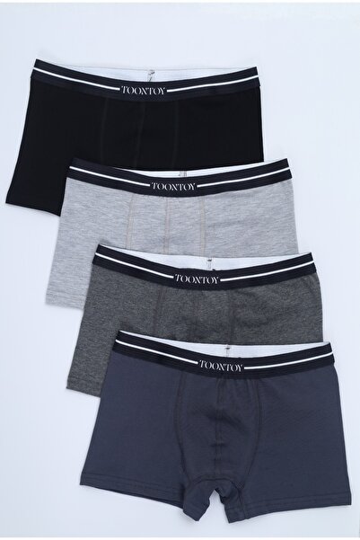 Toontoy Boy's Summer Printed Pack Boxer Briefs