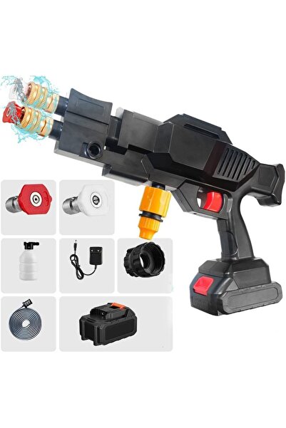 Snooe منظف لاسلكي عالي الضغط، منظف كهربائي صغير الحجم مناسب للسيارات والحدائق...