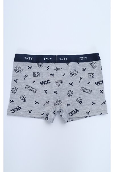 Toontoy Boy's Multi-Patterned 4-Pack Boxer