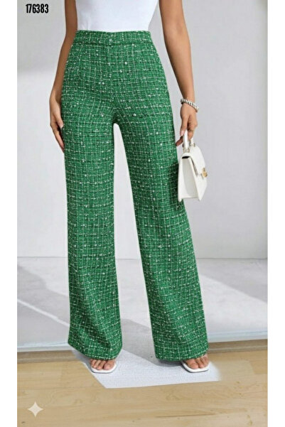 moda wanilia Women's High Waist Wide Leg Woven Pants – Modern Fit