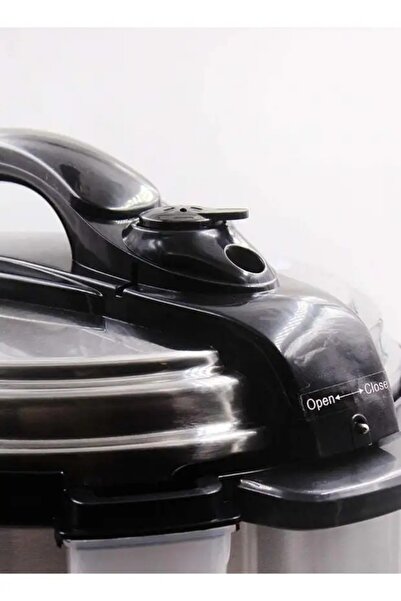 DCL Electric pressure cooker 6.0 liter 1000.0 watt silver/black