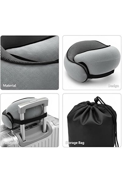 Genetic Memory Foam Travel Neck Pillow