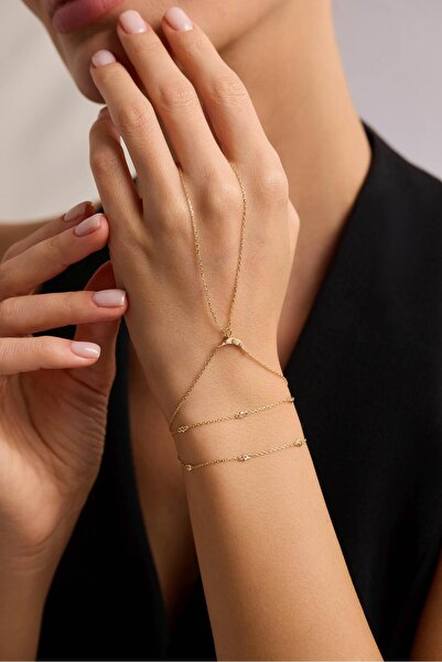 Tufanlar Kuyumculuk 14 Ayar Ay Taşlı Altın Şahmeran