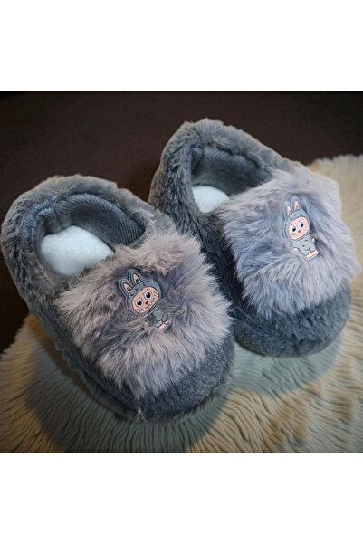 Huzurlu Adımlar Labubu Children's Panduf