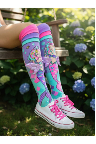 Gadget Gear Коленни чорапи с дизайн на крилата русалка