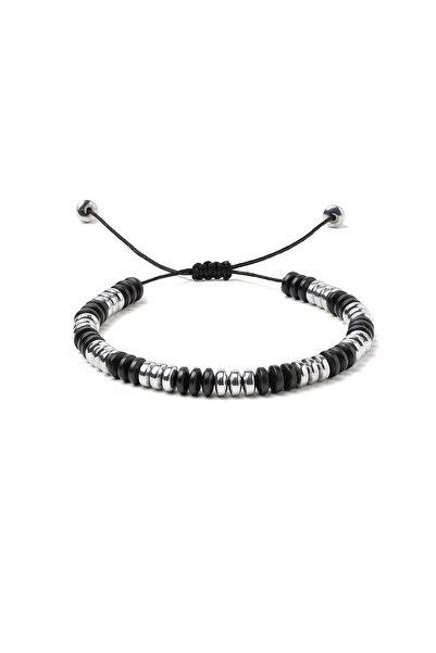 MRHERO Hematite Stone Beaded Black-Grey Model