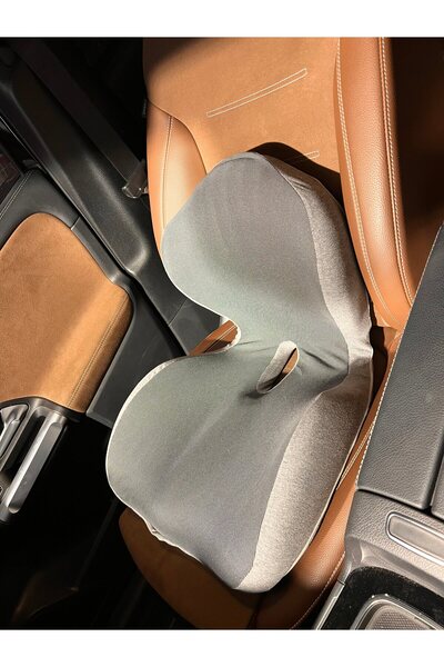 WHITEBLANCO Viviendo Comfort Plus Car Office Sitting and Backrest Pillow Visko Orthopedic Cushion