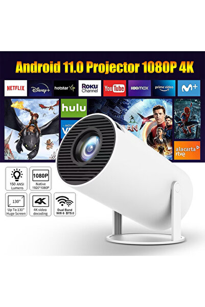 OEM Portable Projector with Full Compatibility for TV/HDMI/USB/iOS