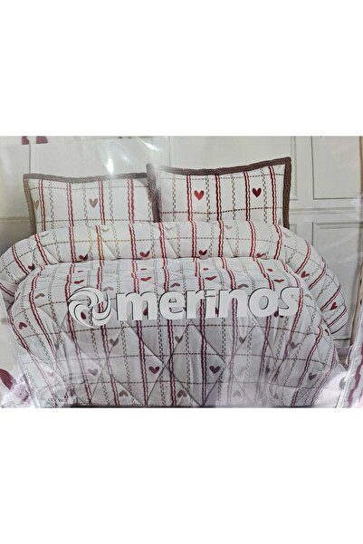 AKSU Meri̇nos Comforter Set Double-Sided Quilt Washable Modern 220X240 Quilt 50X70 2 Pieces Pillowcases