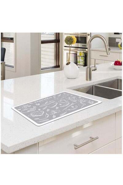 COOYA Coffee Mat, Coffee Machine Drying Mat with Non-Slip Rubber Bottom, Quick-Drying Mat for Coffee Machi
