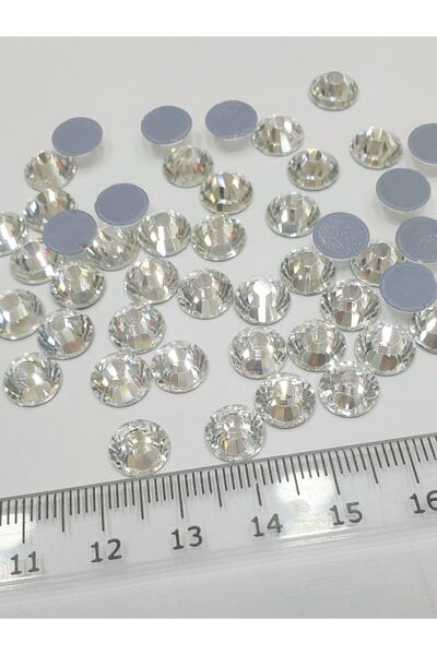 CRYSTALSHOP Ss40 Crystal Hotfix Pietre de lipit cu fier de călcat (50 GRAM - 180 BUC.)