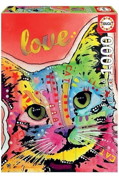 EDUCA لعبة أحجية الحب للقطط المائلة