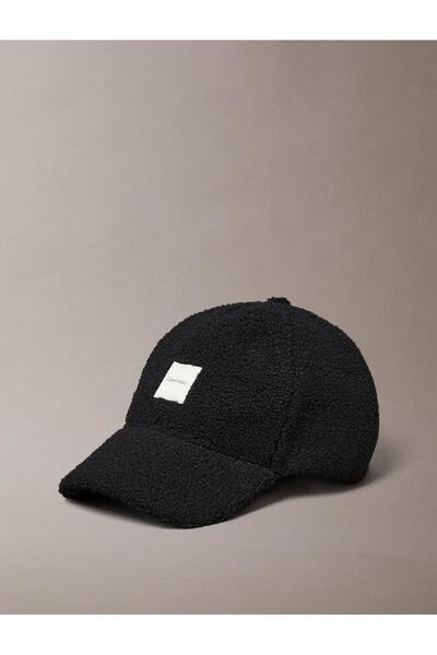 Calvin Klein Calvin Klein Women Black Boucle W Patch Cap