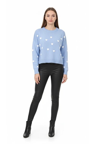 gigigiyim Heart Detailed Women's Knitwear Sweater