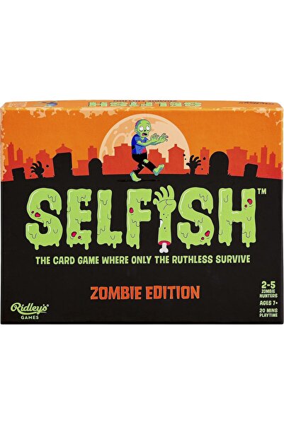 Ridley's Selfish: Zombie Edition Card Game - 2-5 Players, Ages 7+