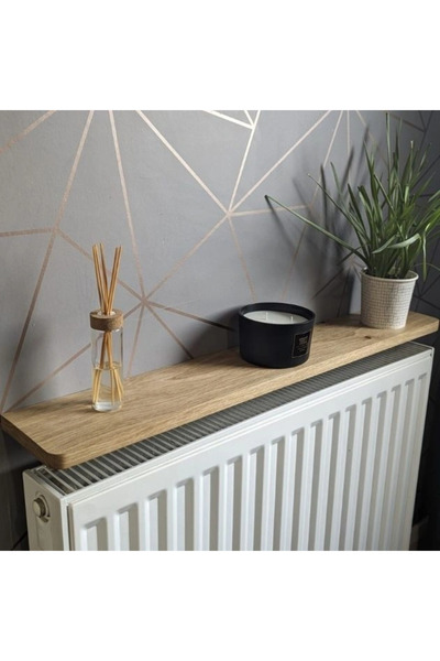 SMANIA Radifloat™ Floating Radiator Shelf, Oak 60 cm