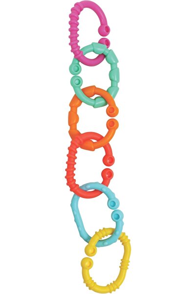 Playgro Loopy Links 24-piece Infant Baby Toy (Multicolor)
