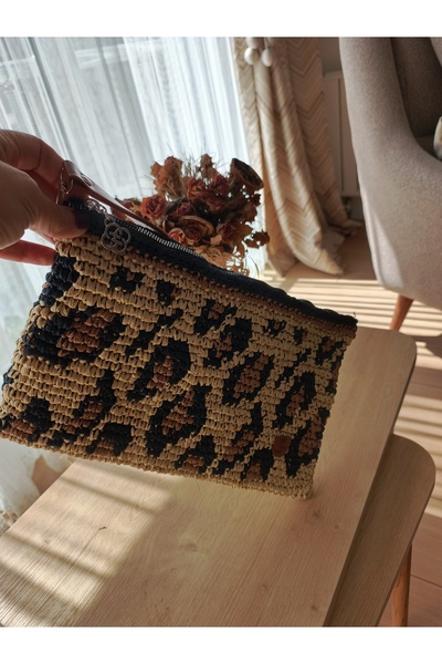 BERFONZO KIDS geantă portofoliu lucrată manual