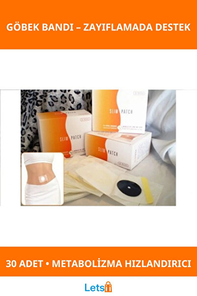 Letsii Doğal İştah Kesici Göbek Bandı 30 Adet