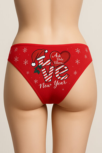 Papatya Women's New Year Themed Underwear