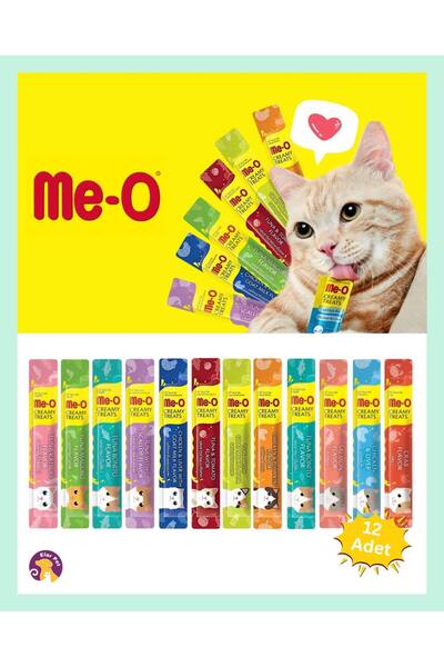 me-o Kedi Ödül Maması 12’li Karışık Paket 12 x 15 gr