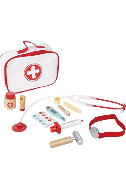 Hape Little Doctor Playset - Doctor's Bag with Accessories for Toddlers (Ages 3+)