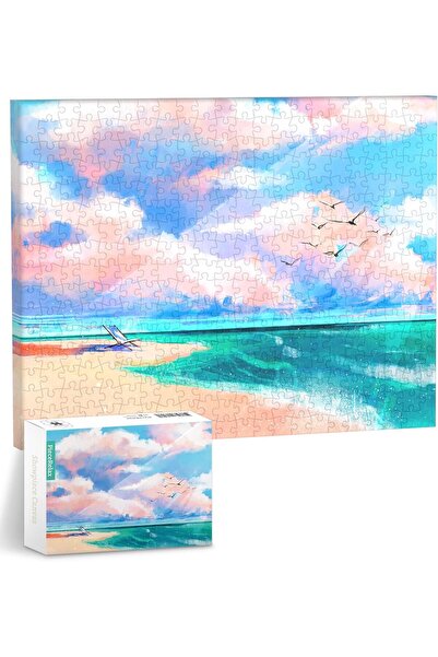 Generic PieceRelax Lemon & Soda Wall Jigsaw Puzzle (Plastic) - 366 Pieces