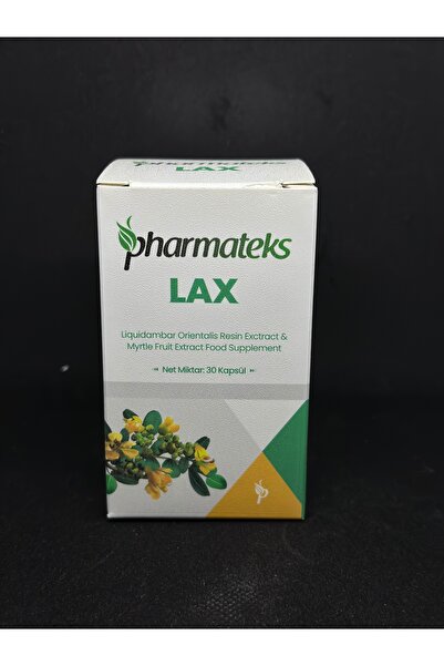 Pharmateks -Lax Günlük Ekstresi ve Mersin Ekstresi İçeren Gıda