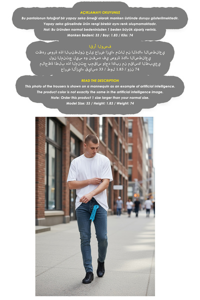 Denim Republic Men's Light Blue Stretch Fabric Jeans Slim Fit Slim Fit