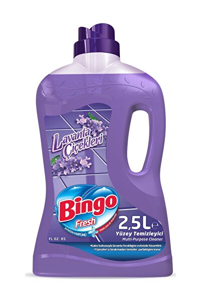 Bingo Fresh Ferah Lavanta Çiçekleri Parfümlü Yüzey Temizleyici 2,5 Lt