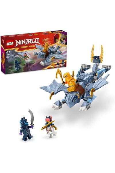 LEGO NINJAGO Young Dragon Riyu Playset (71810) - 6+ Includes 3 Minifigures