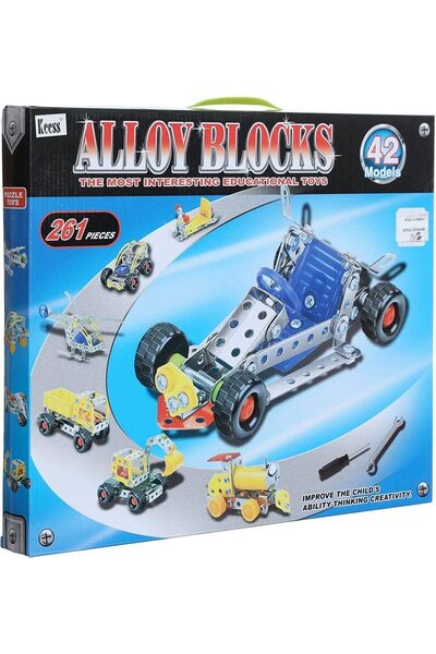 Generic Meccano installation game to make 42 different shapes