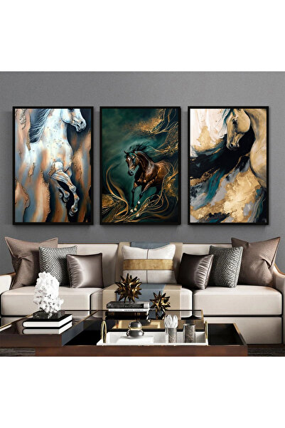 designadv Horse paintings in different colors