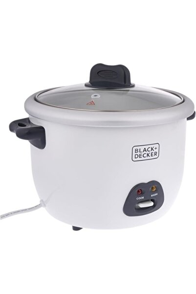 Black and Decker جهاز طهي الأرز بلاك+ديكر، سعة 1.8 لتر، 10 أكواب، 588-700 واط...