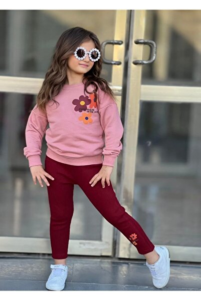 my SERKO kids Gorgeous Leggings Set with Floral Print