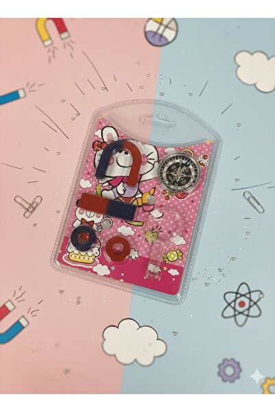 Yenbu Mıknatıs Seti Büyüteç + Pusula Deneysel Set