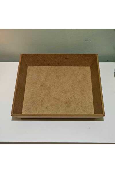 Tekir Store evinizi güzelleştirin Wooden Raw Hobby Painting Bread Box Mdf