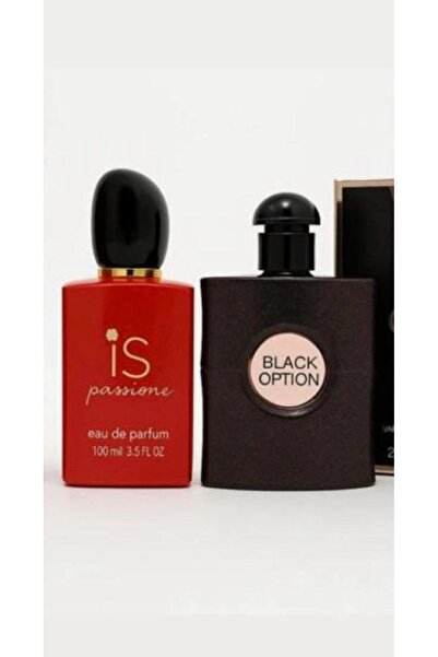 BLACK OPTION IS PASSIONE Set 2 parfumuri pentru femei